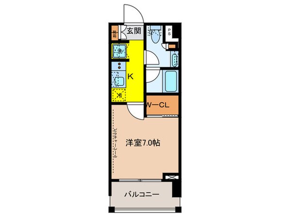 ブランシエスタ久が原の物件間取画像